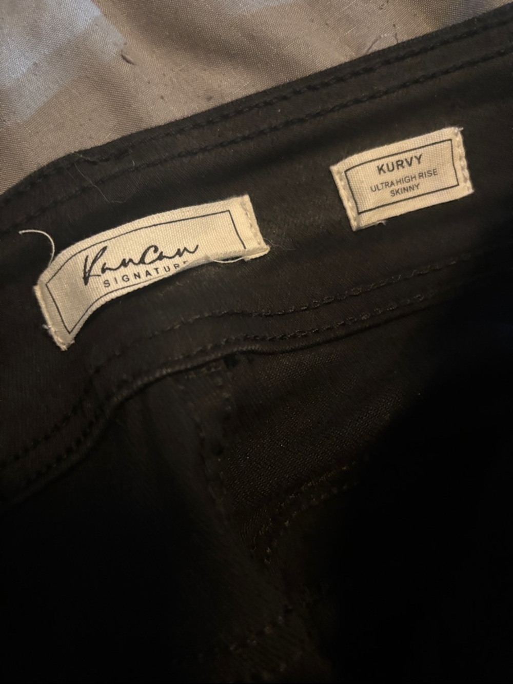 KanCan Kurvy Ultra High Rise Skinny Jeans - Black